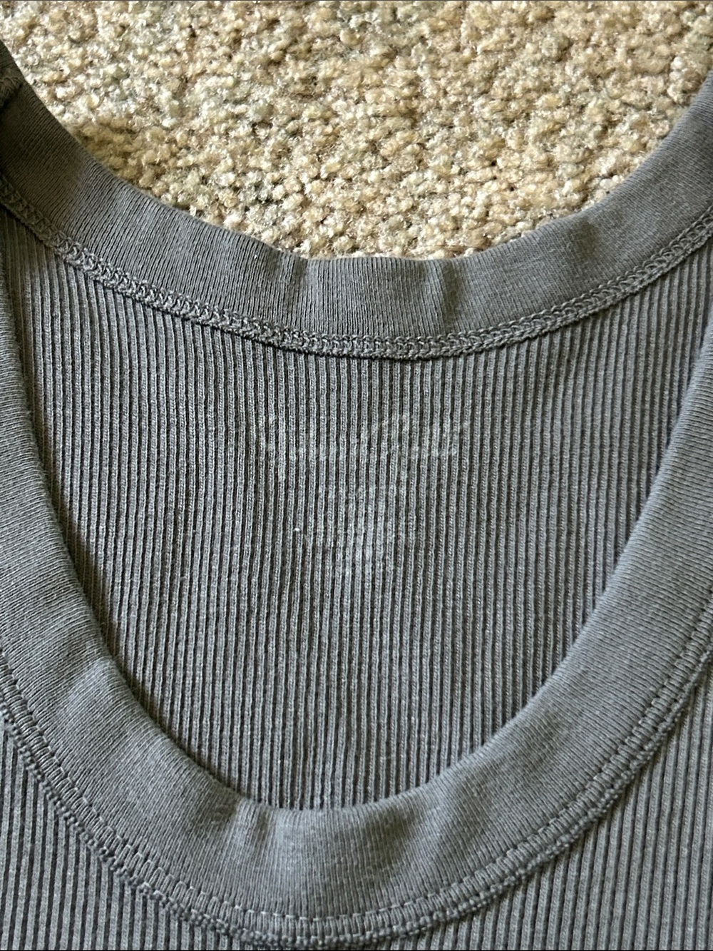 Brandy Melville Gray Tank - Picture 2 of 3